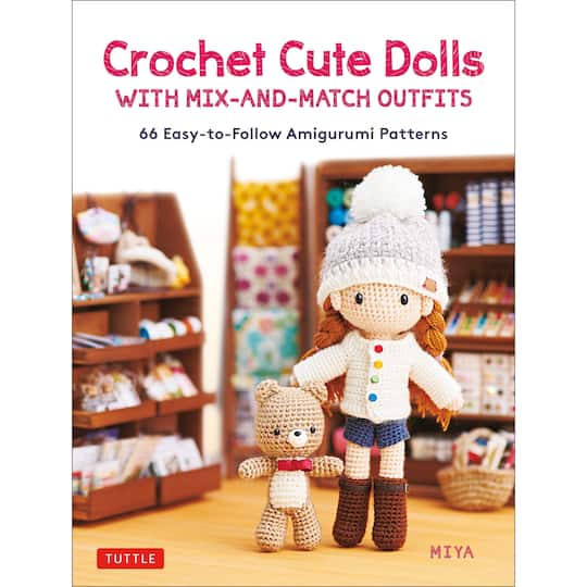 Tuttle Publishing Crochet Cute Dolls Book